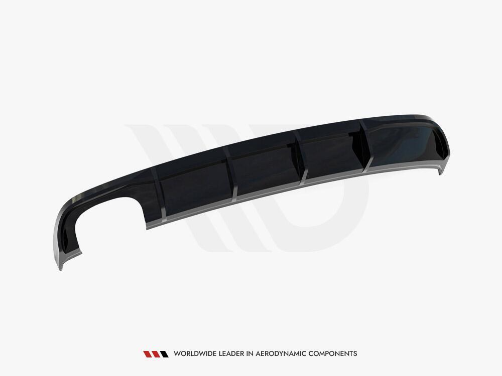 Rear Valance Audi A3 Sedan 8V Facelift (Version with dual exhaust tips on one side)