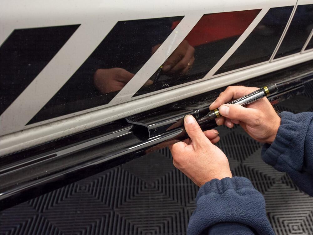 Side Skirts Diffusers VW T6 - Carbon Look