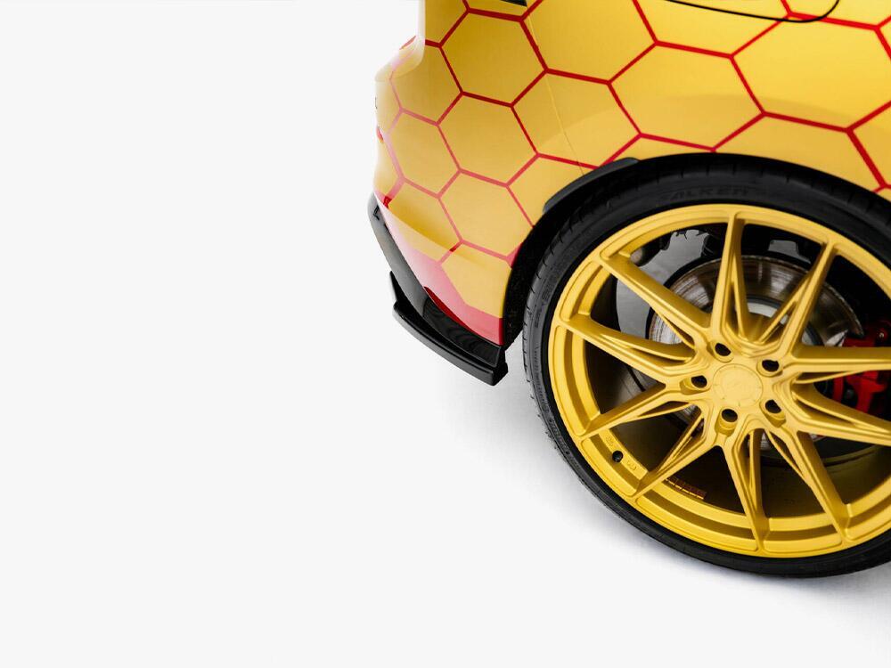 Rear Side Splitters V.2 Volkswagen Golf GTI Clubsport Mk8 Facelift