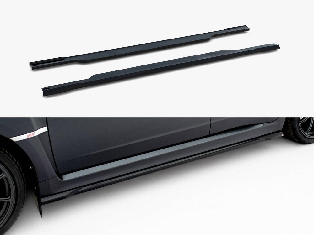Side Skirts Diffusers V.2 Subaru Impreza WRX STI Mk3 Facelift