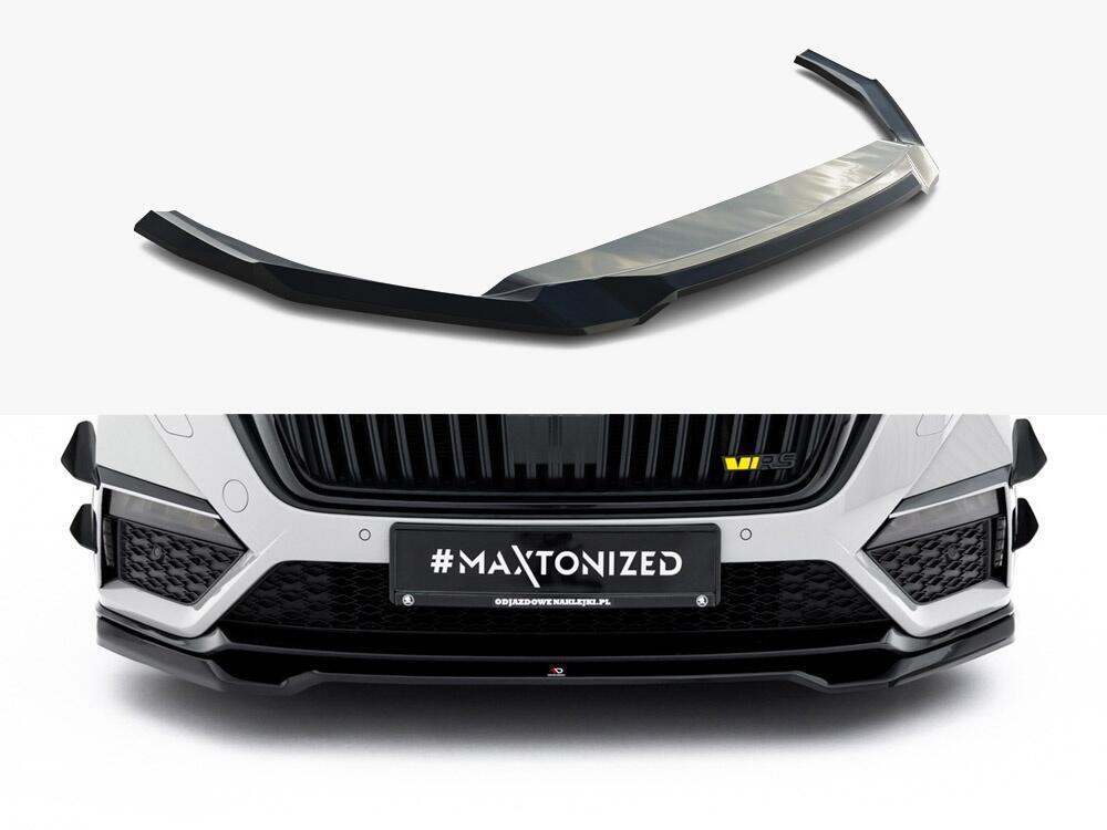 Front Splitter V.4 Skoda Octavia RS Mk 4