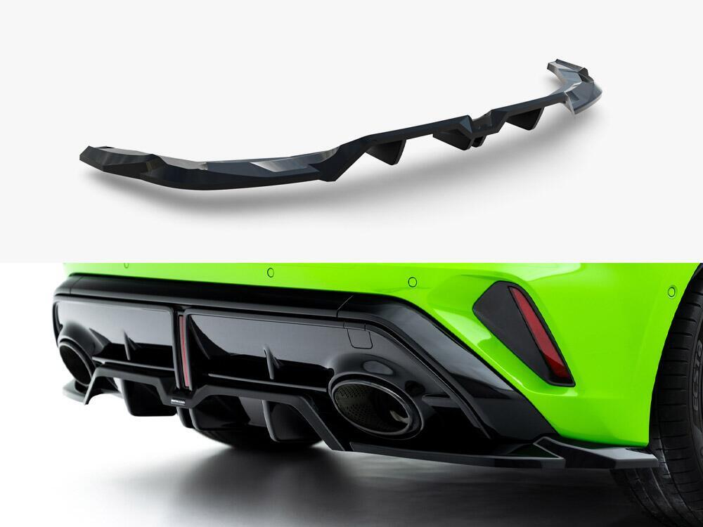 Rear Splitter (Vertical Bars) V.2 Audi RS3 Sportback 8Y Facelift