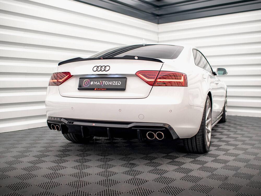 Rear Valance Audi A5 Sportback 8T Facelift (Version with dual exhausts on both sides)