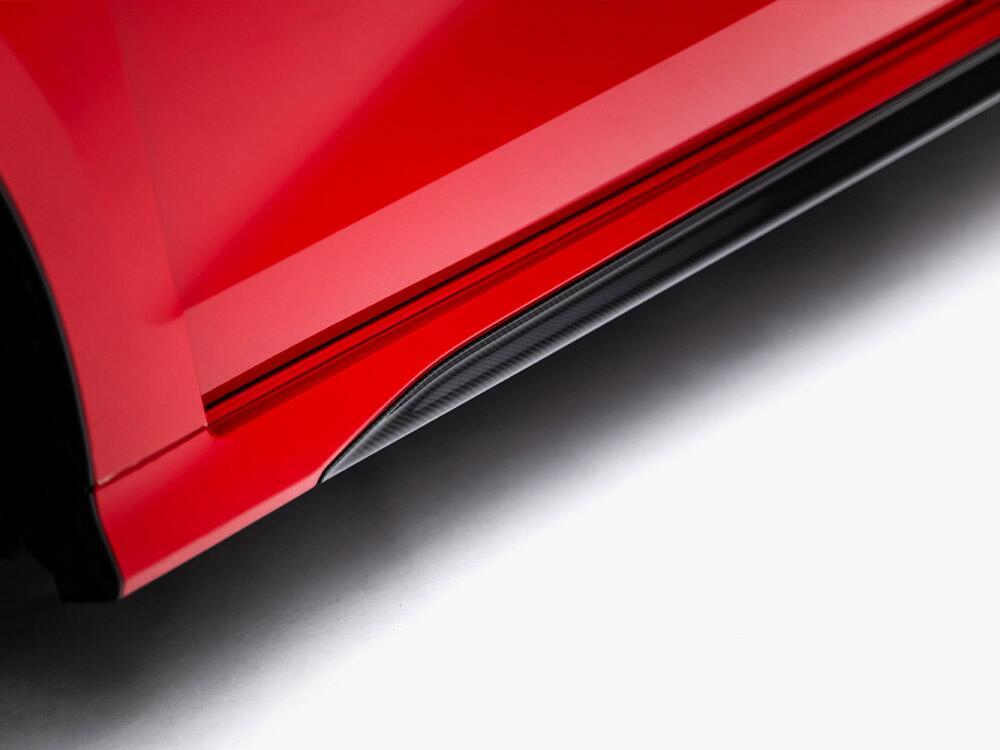 Prepreg Carbon Fiber Side Skirts V.2 Audi RS3 Sedan 8Y Facelift