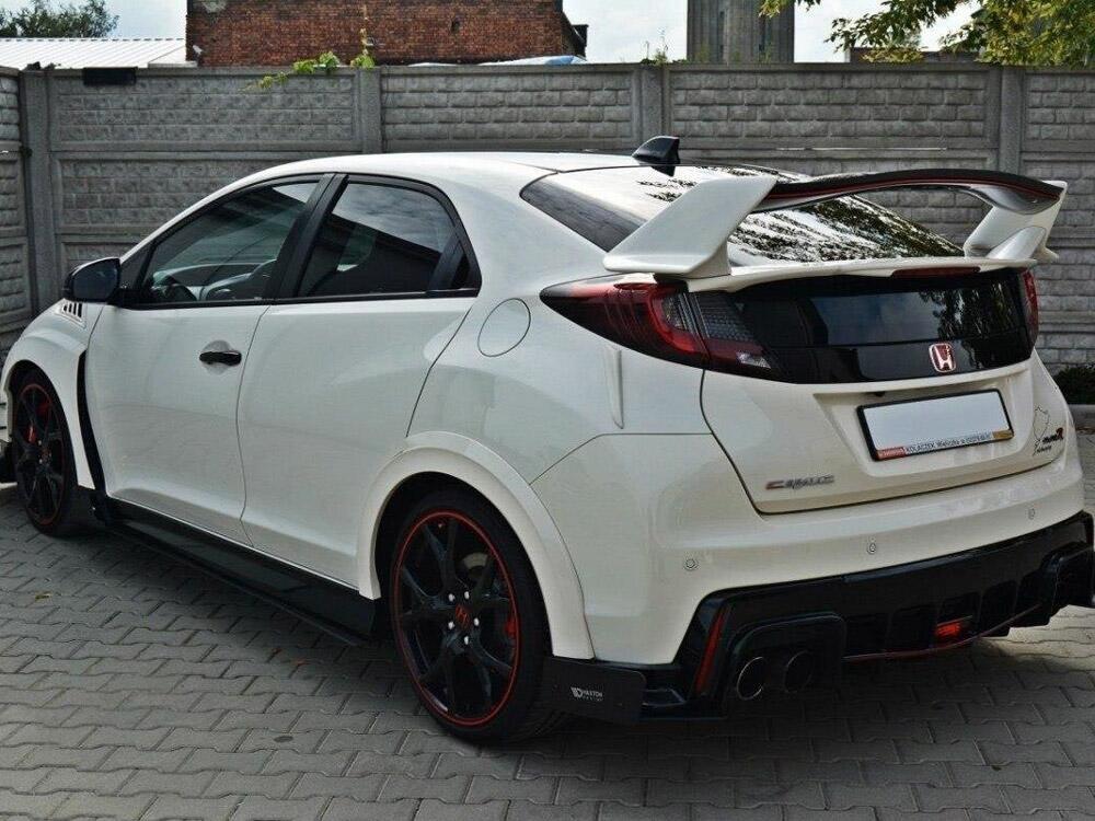 Racing Rear Side Splitters Honda Civic IX Type R