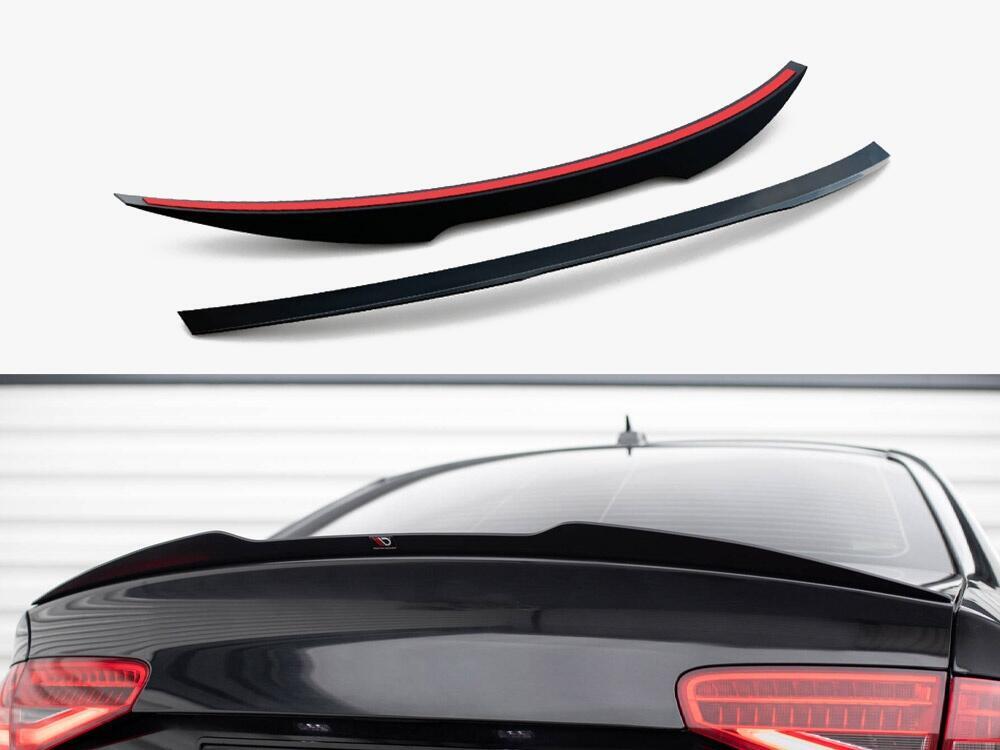Spoiler CAP Audi S4 B8 Facelift Sedan