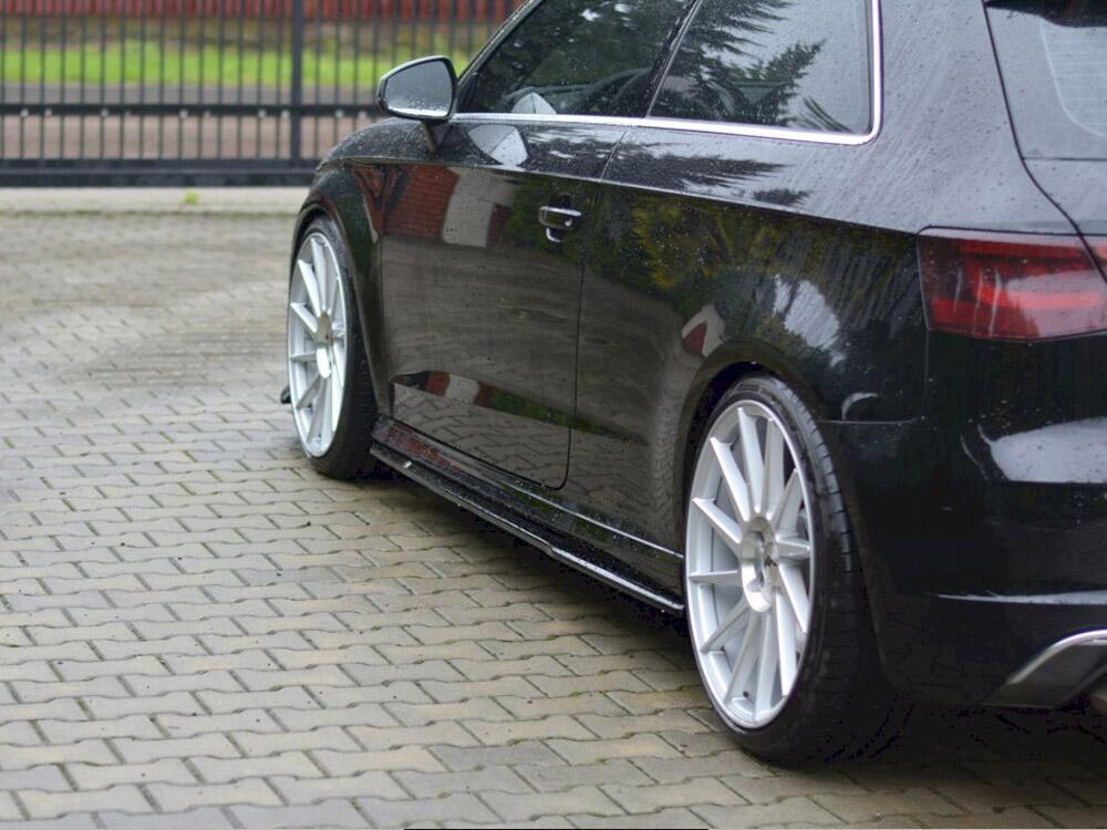 Side Skirts Diffusers Audi S3 / A3 S-line 8V / 8V FL Hatchback