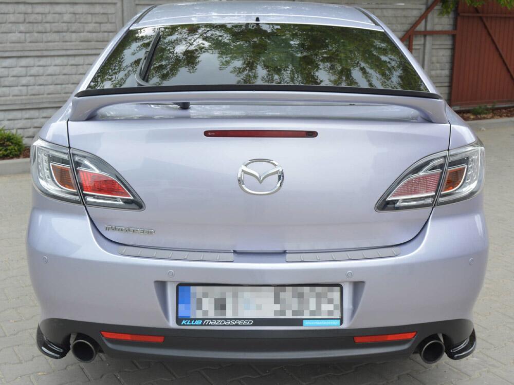 Rear Side Splitters Mazda 6 MK2 Sport Hatch (Gh-series) Pre-facelift (2008-2010)
