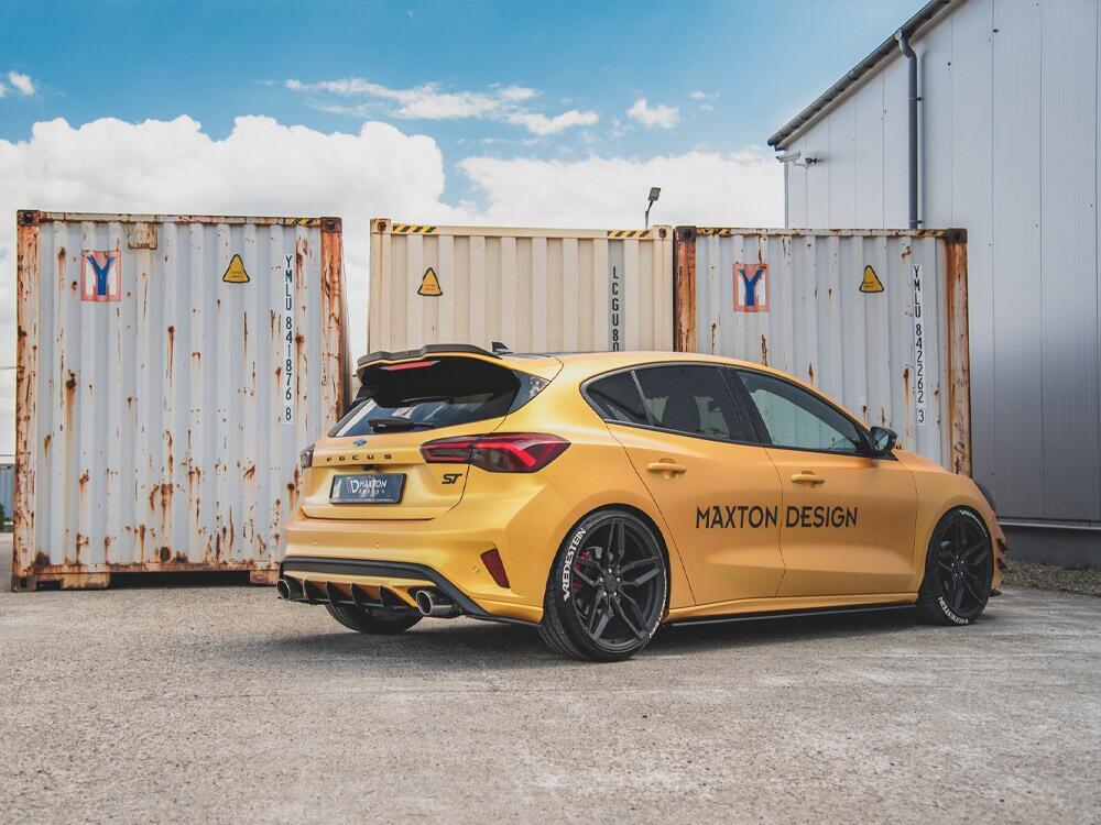 Street PRO Rear Side Splitters Ford Focus ST Mk4