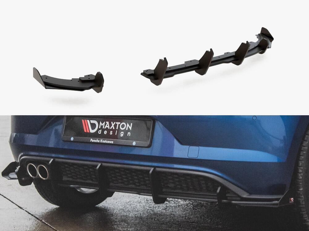 Street PRO Rear Valance + Flaps VW Polo GTI Mk6