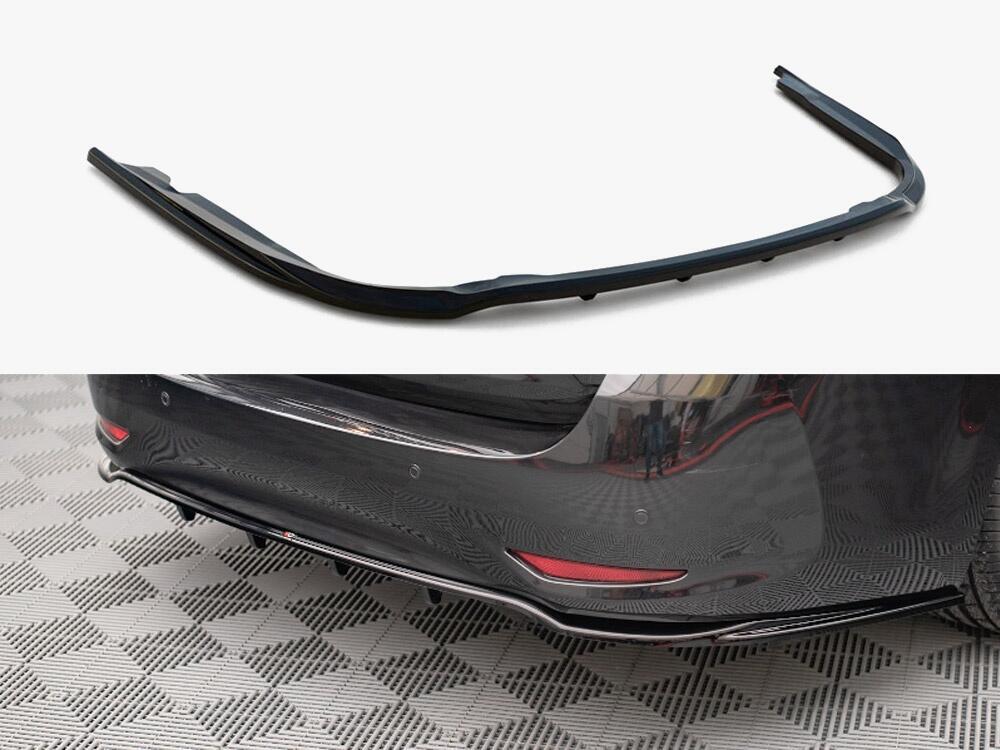 Rear Splitter (Vertical Bars) Toyota Avensis Wagon Mk3 Facelift