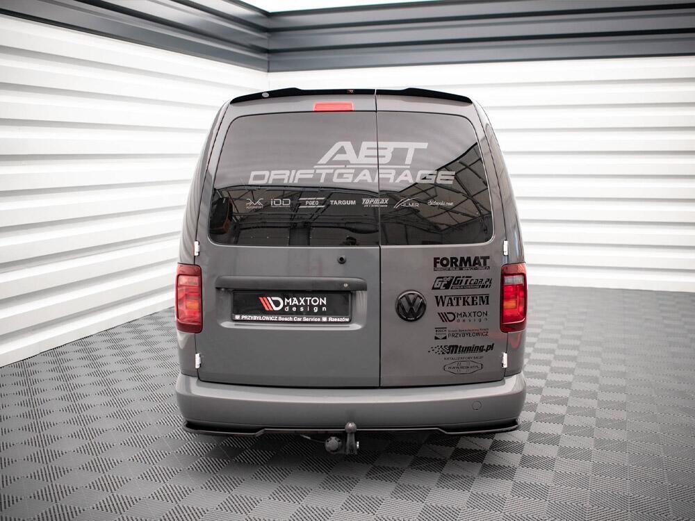 Central Rear Splitter VW Caddy Long Mk3 Facelift
