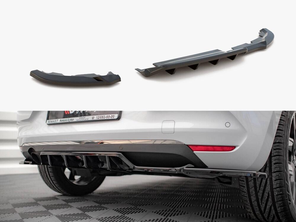 Rear Splitter (Vertical Bars) Renault Clio Mk5
