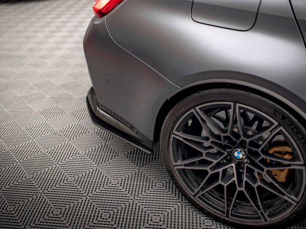 Street PRO Rear Side Splitters V.1 BMW M3 Sedan / Touring G80 / G81