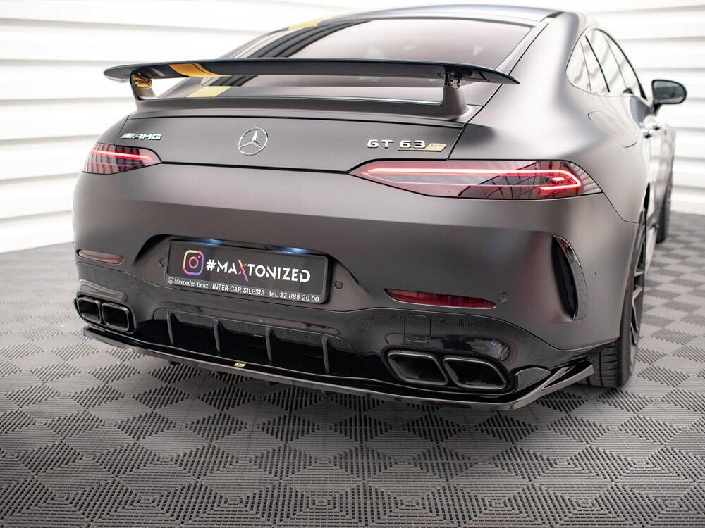 Rear Splitter (Vertical Bars) Mercedes AMG GT 63S 4-door Coupe Aero