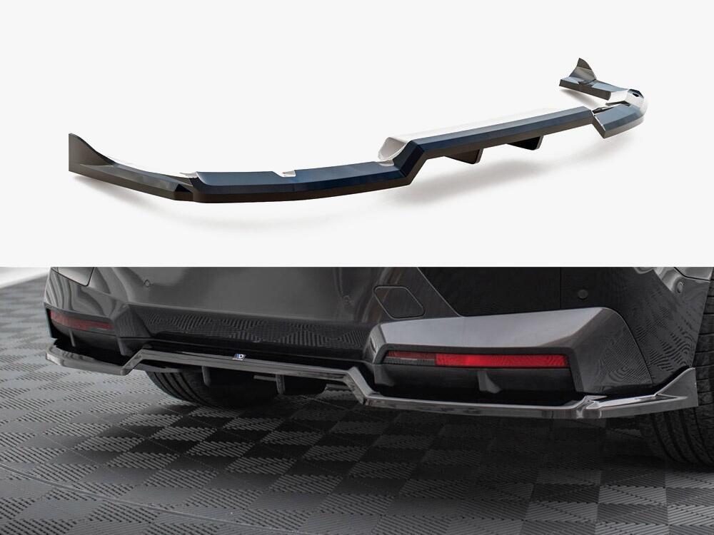 Central Rear Splitter (Vertical Bars) BMW iX M-Pack i20
