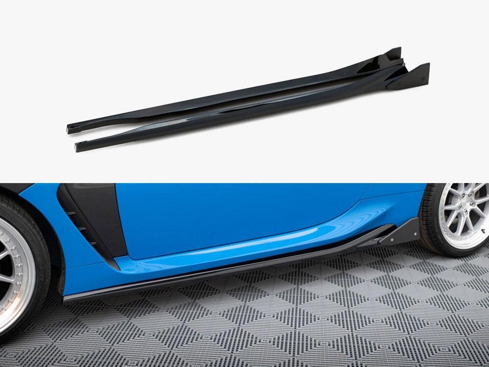Side Skirts Diffusers V.1 + Flaps Toyota GR86 Mk1