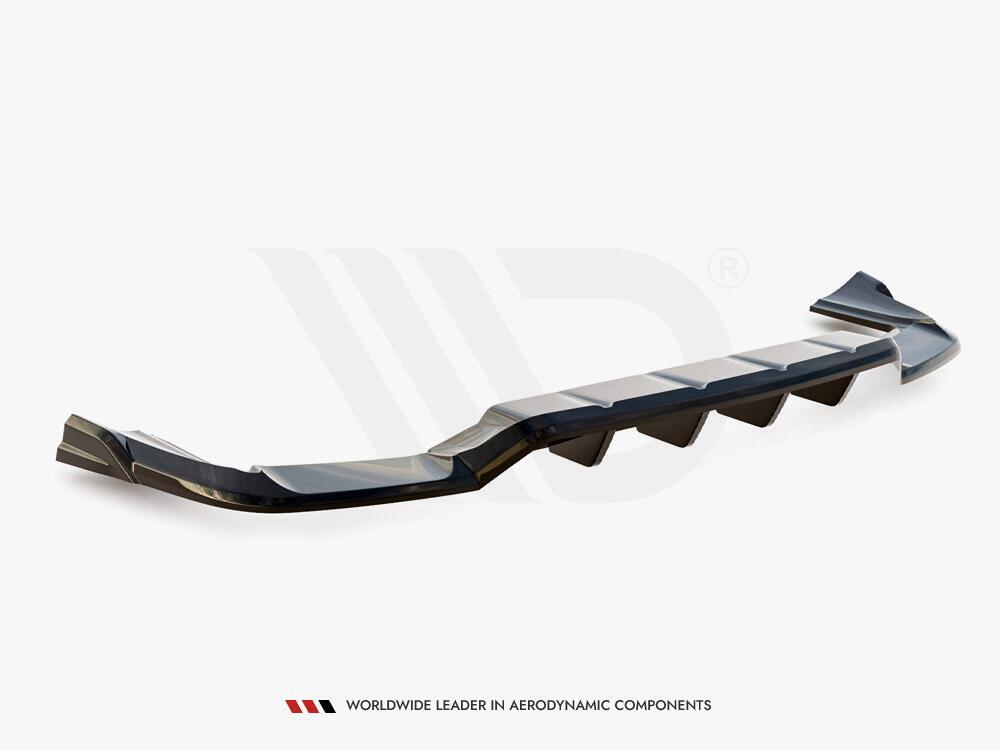Rear Splitter (Vertical Bars) Porsche Cayenne Coupe / SUV Mk3
