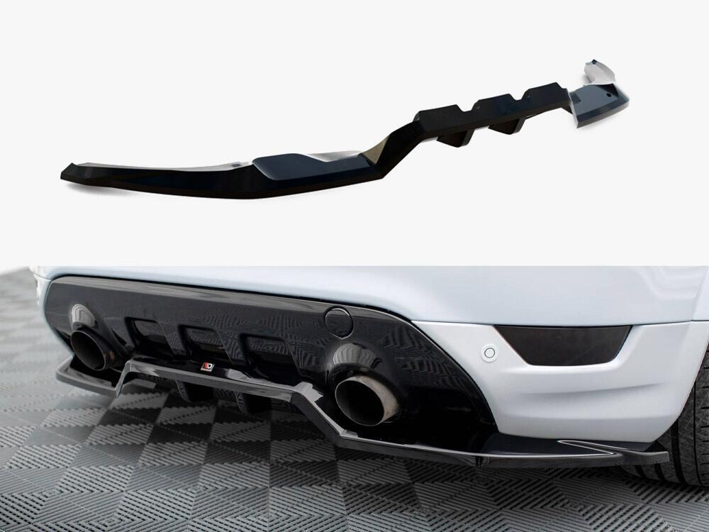 Central Rear Splitter (Vertical Bars) Ford Kuga ST Mk1