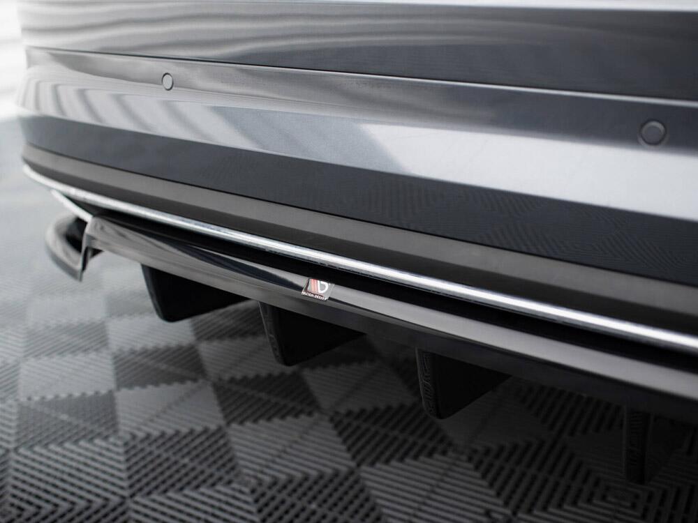 Rear Splitter (Vertical Bars) Skoda Kodiaq Sportline Mk1 Facelift