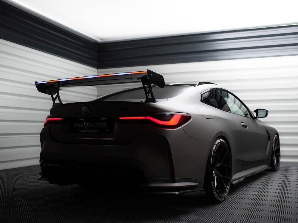 Carbon Spoiler With External Brackets Uprights + LED BMW M4 G82 / G82 Facelift / M440i / 4 M-Pack G22 / G22 Facelift