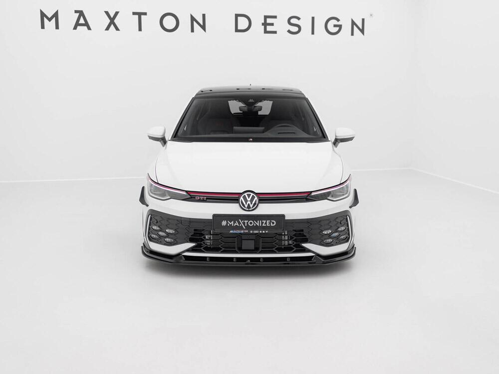 Street PRO Front Splitter V.2 Volkswagen Golf GTI / GTE / R-Line Mk8 Facelift