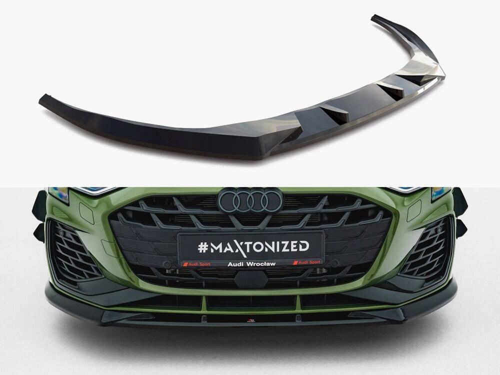 Front Splitter V.1 Audi S3 Sportback / A3 S-Line Sportback 8Y Facelift