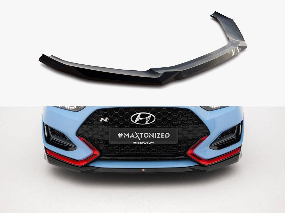 Front Splitter V.1 Hyundai Veloster N Mk2