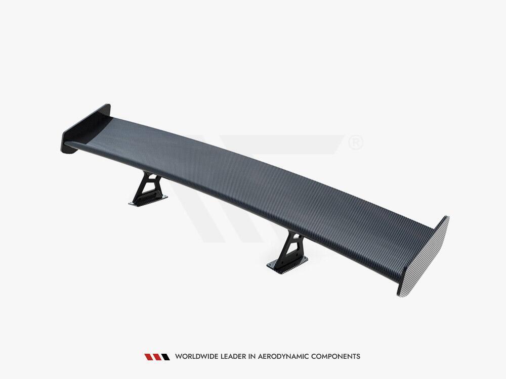 Carbon Spoiler With Internal Brackets Uprights + LED Mercedes-Benz CLA Coupe C118 / C118 Facelift