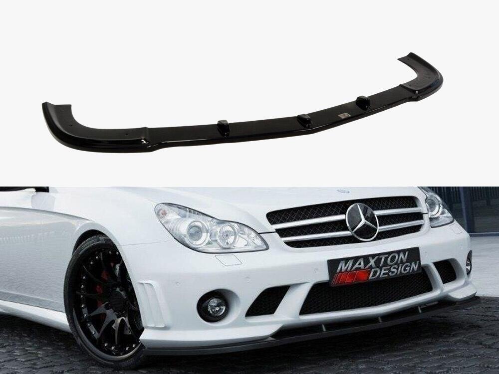 Front Splitter Mercedes CLS C219 - W204 AMG Look - Carbon Look