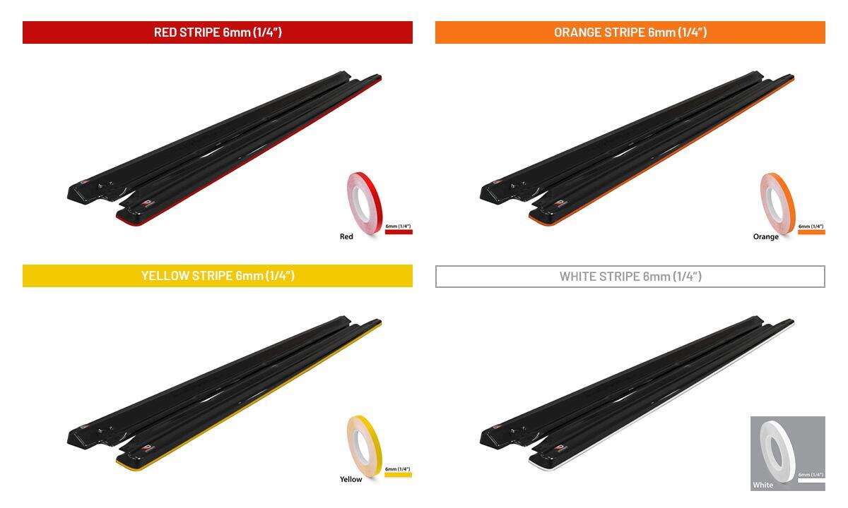 Side Skirts Diffusers Toyota Celica T23 TS Preface - Carbon Look