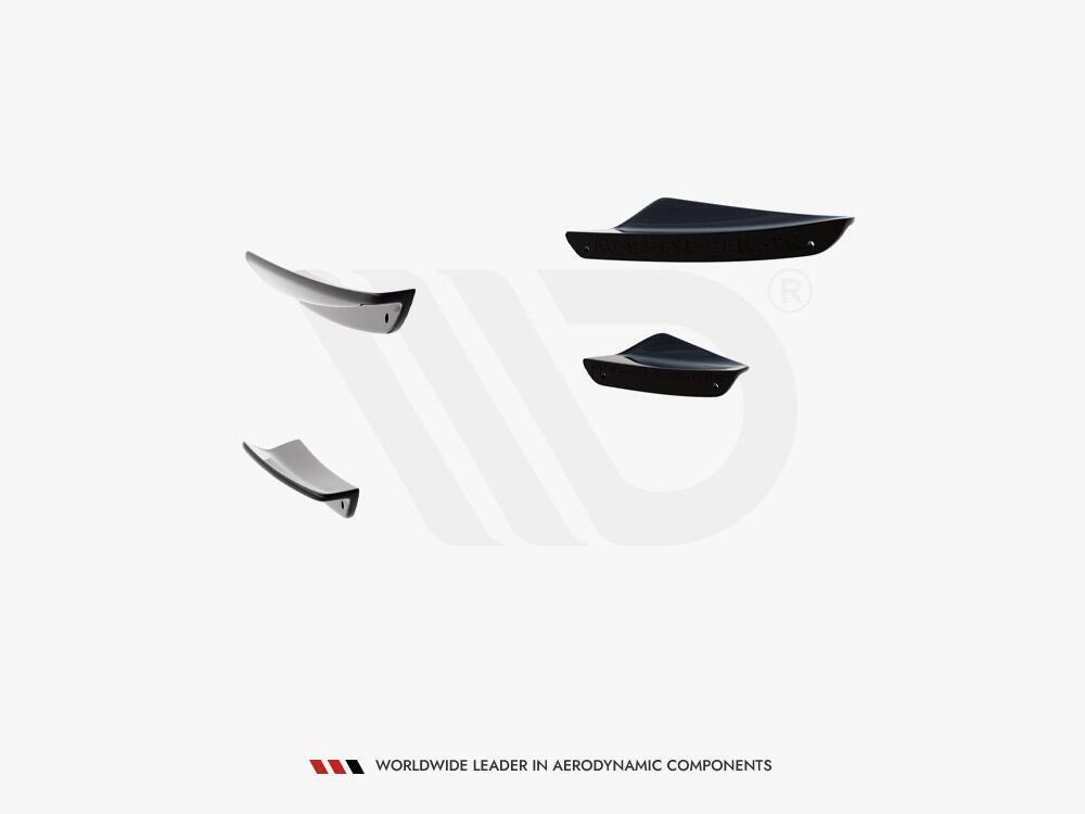 Front Bumper Wings (Canards) Audi A3 S-Line Sedan / S3 Sedan 8Y Facelift