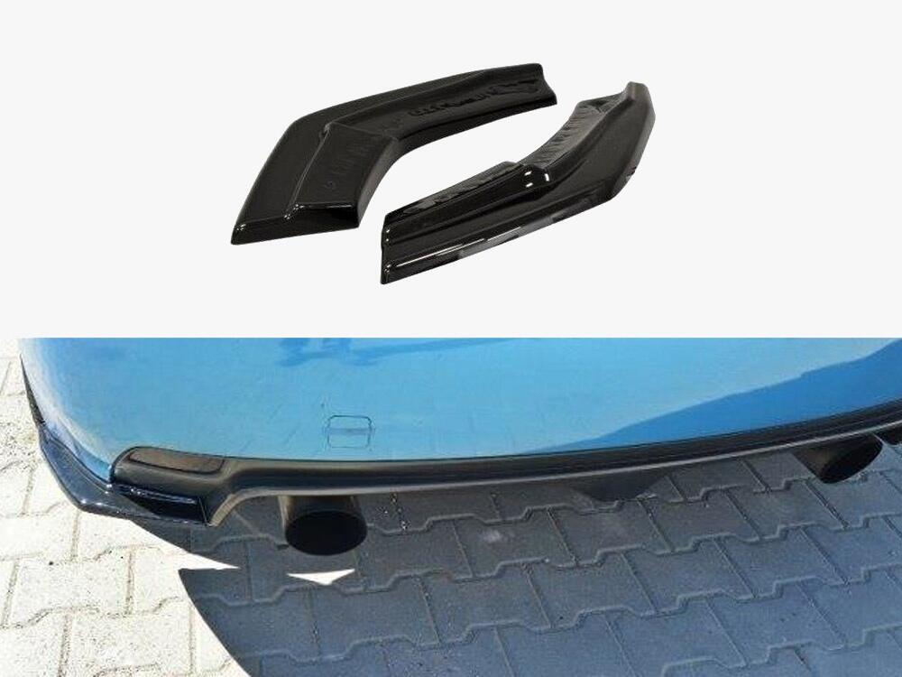 Rear Side Splitters Subaru Impreza WRX STI Mk3 - Carbon Look