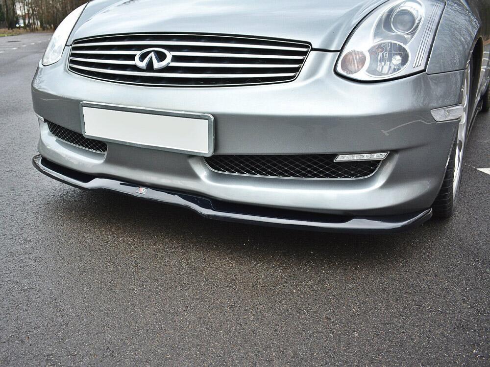 Front Splitter V.1 Infiniti G35 Coupe (2003-2007) - Carbon Look