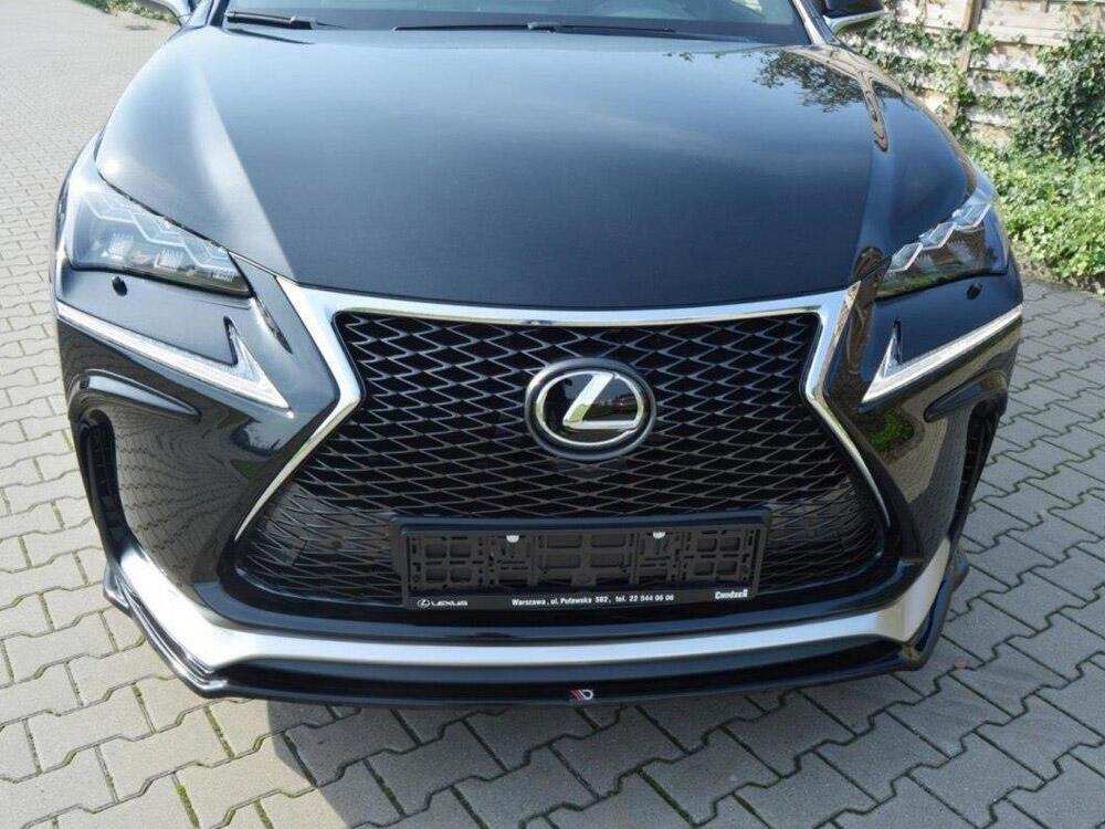 Front Splitter Lexus NX MK1 F-sport (2014- 2017) - Textured