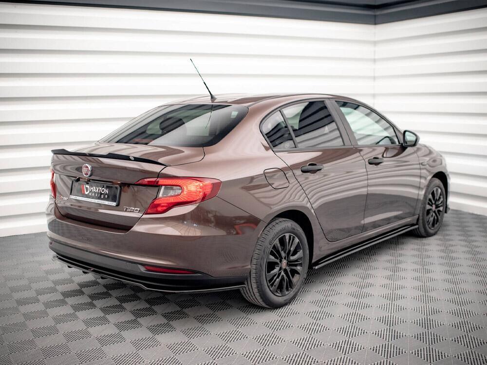Side Skirts Diffusers Fiat Tipo S-Design - Carbon Look
