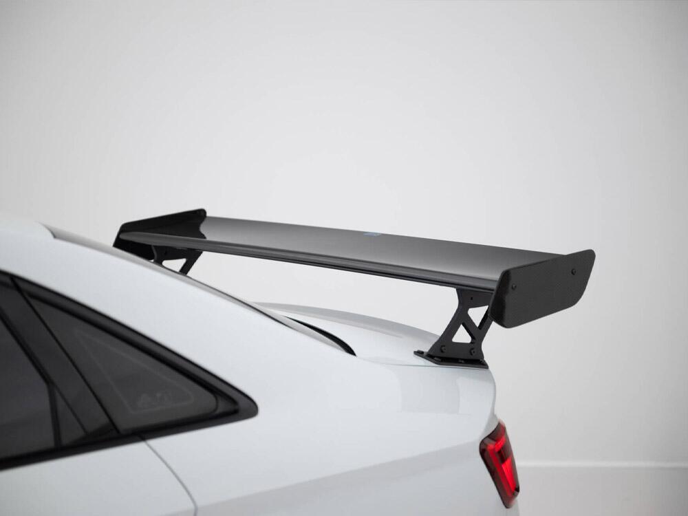 Carbon Spoiler With External Brackets Uprights + LED Audi A3 / A3 S-Line / S3 / RS3 Sedan 8V / 8V Facelift