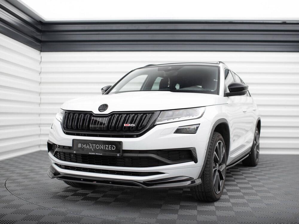 Front Splitter Skoda Kodiaq Mk1 Sportline / RS - Textured