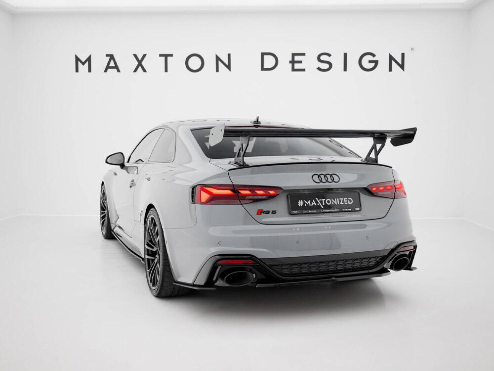 Carbon Spoiler With External Brackets Uprights V.1 Audi A5 / A5 S-Line / S5 / RS5 Coupe F5 / F5 Facelift