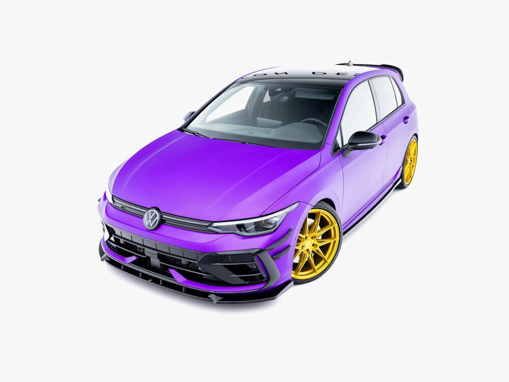 Front Splitter V.3 Volkswagen Golf R Mk8 Facelift