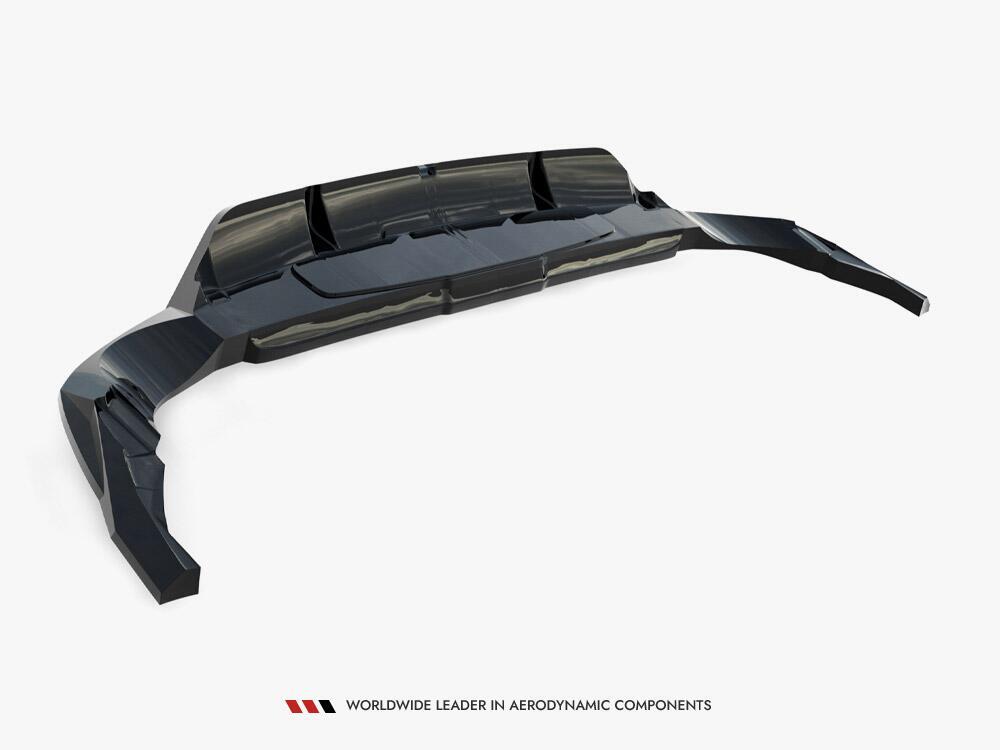 Rear Splitter (Vertical Bars) Audi RSQ8 Mk1 Facelift