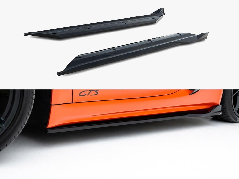 Side Skirts Diffusers V.2 Porsche 718 Cayman GTS 982c