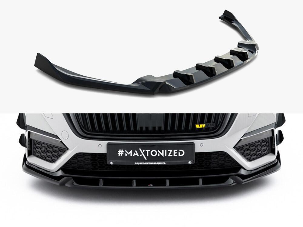 Front Splitter V.5 Skoda Octavia RS Mk4
