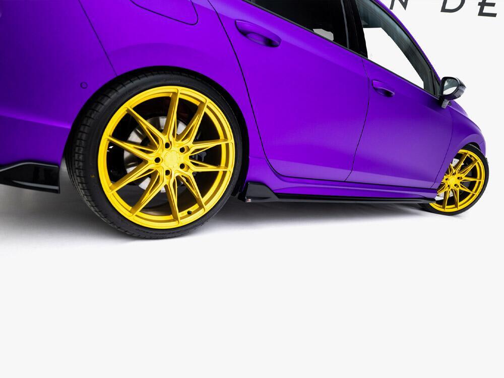 Side Skirts Diffusers V.4 Volkswagen Golf R Mk8 / Mk8 Facelift