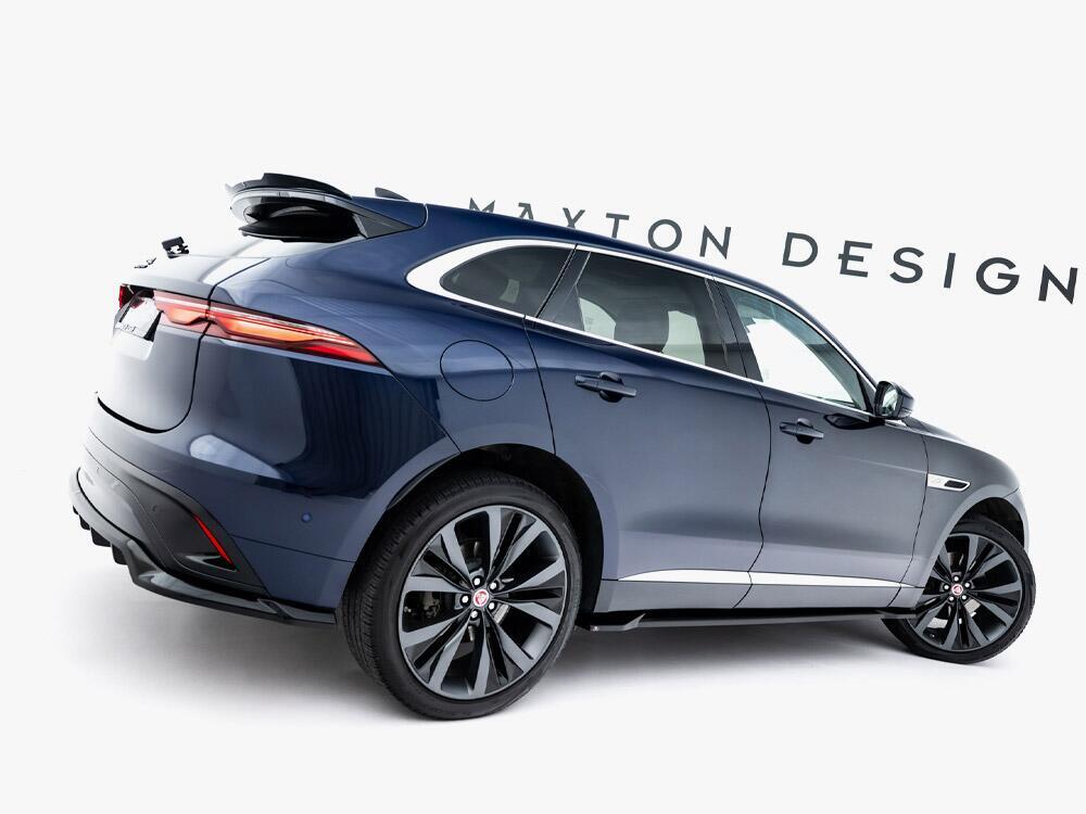 Rear Splitter (Vertical Bars) Jaguar F-Pace R-Sport Mk1 Facelift