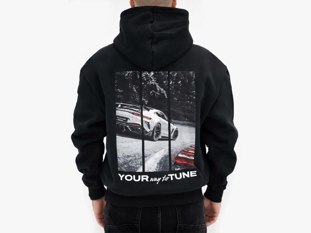 Black Hoodie Maxton Design