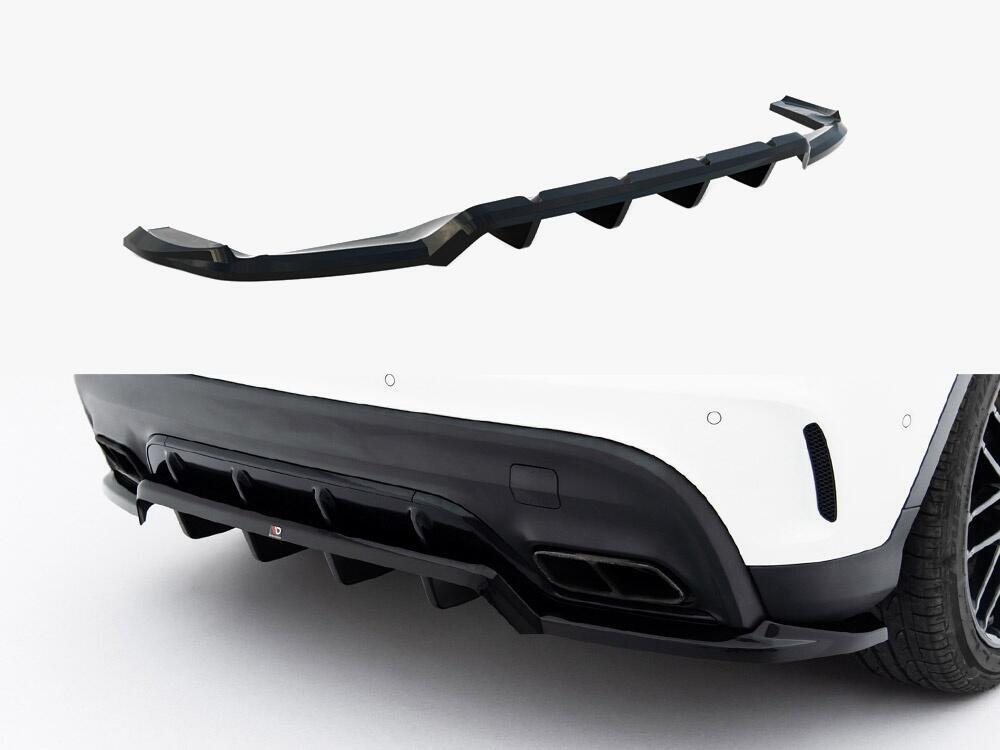 Rear Splitter (Vertical Bars) Mercedes-Benz GLA 45 AMG X156 Facelift