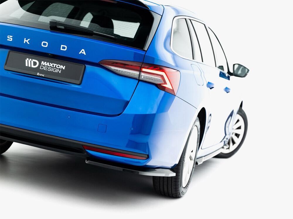 Rear Side Splitters Skoda Octavia Liftback / Estate Mk4 Facelift