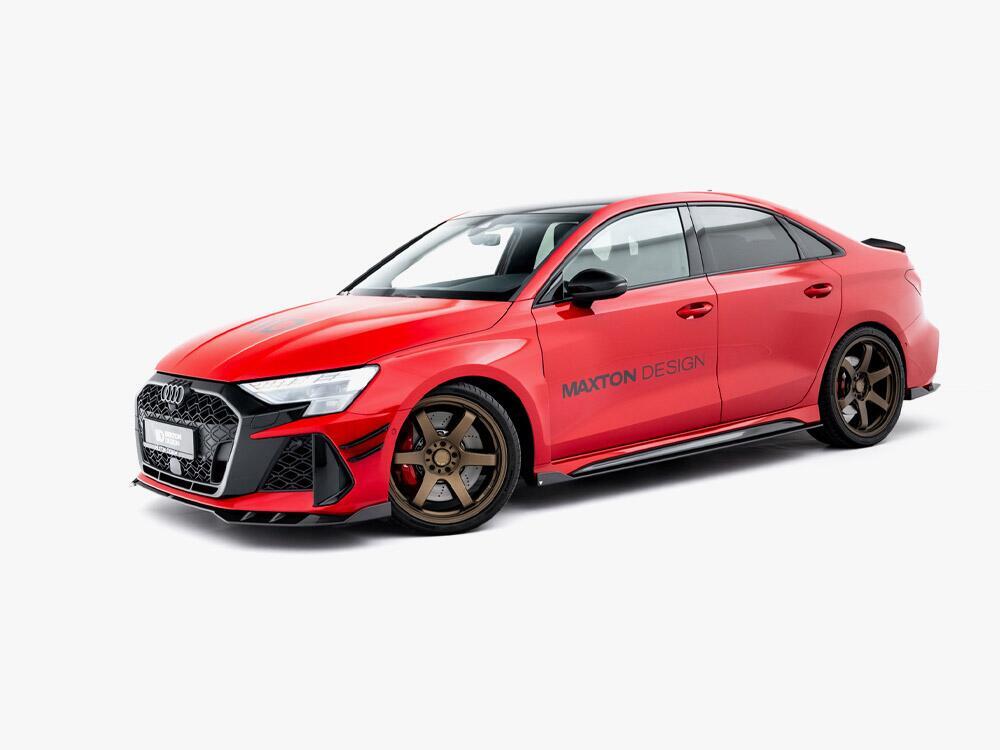 Prepreg Carbon Fiber Side Skirts V.1 Audi RS3 Sedan 8Y Facelift