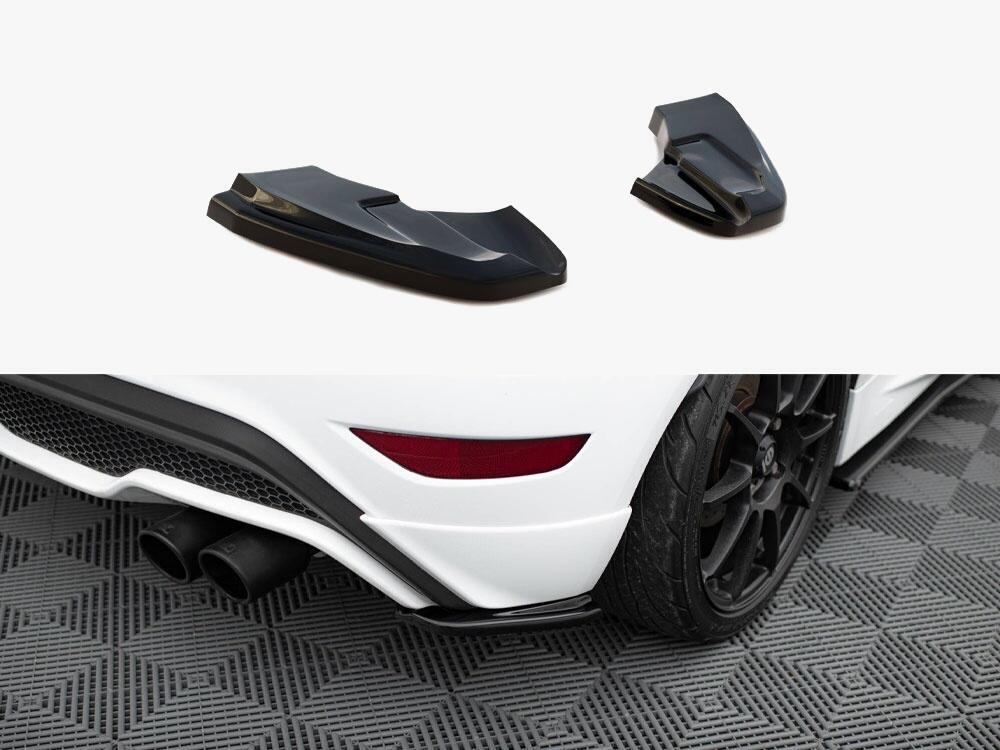 Rear Side Splitters Ford Fiesta ST / ST-Line / Zetec S Mk7 FL